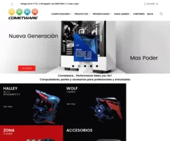 Cometware.com(Tienda PC Computadores Servidores Partes Servicios) Screenshot