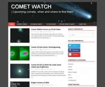 Cometwatch.co.uk(Comet Watch) Screenshot