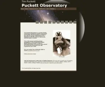 Cometwatch.com(Puckett Observatory) Screenshot