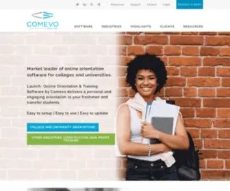 Comevoservice.com(Online Orientation Evolved) Screenshot