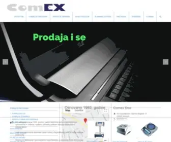 Comex.rs(POČETNA) Screenshot