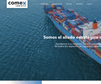 Comexlogistic.cl(Comex Logistic) Screenshot