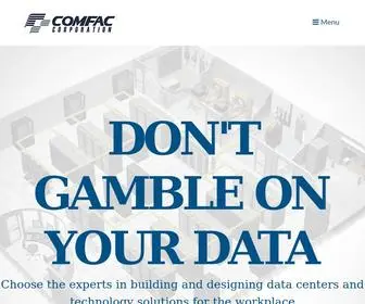 Comfaccorp.com(Data Center Design and build) Screenshot