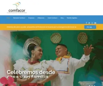Comfacor.com.co(Comfacor) Screenshot