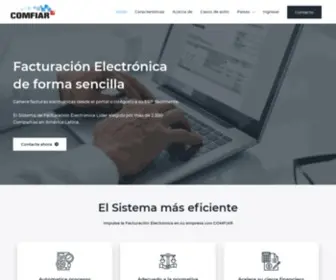 Comfiar.com.pe(Facturación Electrónica aprobada por la SUNAT Perú) Screenshot