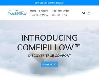 Comfipillow.com(The Best Pillow) Screenshot