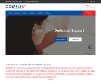 Comflextech.com(Comflex Technologies) Screenshot