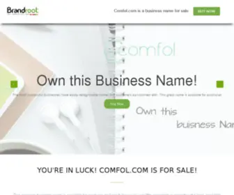 Comfol.com(Forsale Lander) Screenshot
