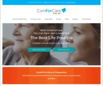 Comforcare.co.uk(New Site) Screenshot
