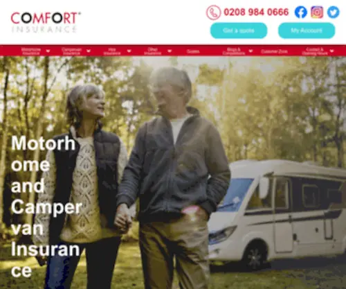 Comfort-Insurance.co.uk(Comfort Insurance®) Screenshot