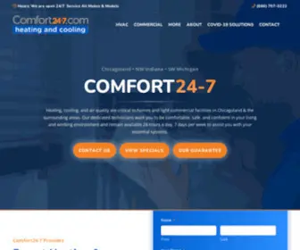 Comfort24-7.com Screenshot