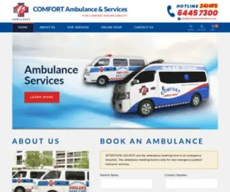 Comfortambulance.com(Default Description) Screenshot