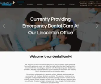 Comfortandcaredentistry.net(Mysite) Screenshot