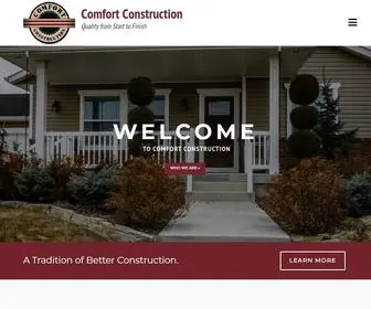 Comfortconst.com(Comfort Construction) Screenshot