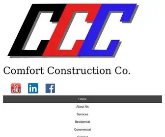 Comfortconstruction.net(Comfort Construction) Screenshot