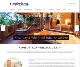 Comfortflo.com(Whirlpool Bath) Screenshot