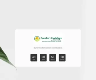 Comfortholidays.co.in(Comfort Holidays) Screenshot