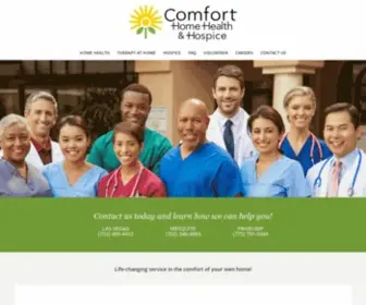 Comforthospicecare.com(Devoted Care in Las Vegas) Screenshot