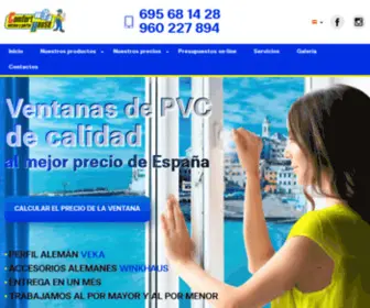 ComforthousepVc.es(Comprar ventanas de pvc VEKA en Valencia a mejor precio) Screenshot