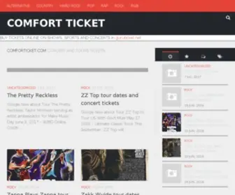 Comforticket.com(Comfort Ticket) Screenshot