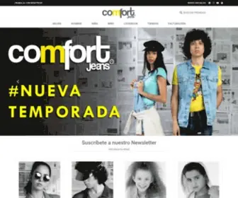 Comfortjeans.com.mx(COMFORT JEANS) Screenshot
