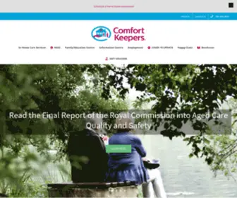 Comfortkeepers.com.au(Comforted Keepers l Your Trusted People Partner in Home Care) Screenshot