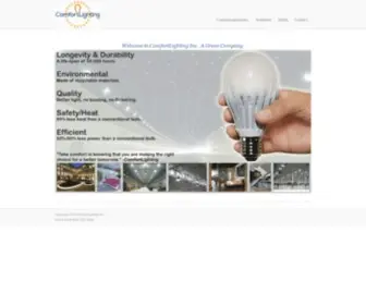 Comfortlighting.net(Comfortlighting) Screenshot