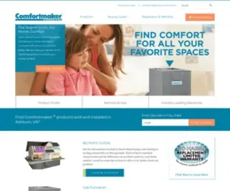 Comfortmaker.com(Comfortmaker®) Screenshot