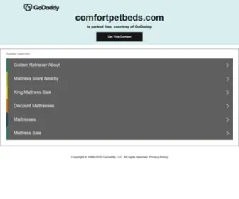 Comfortpetbeds.com(Comfortpetbeds) Screenshot