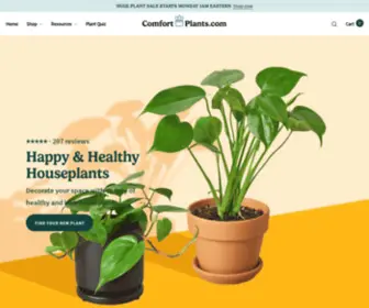 Comfortplants.com(Comfort Plants) Screenshot