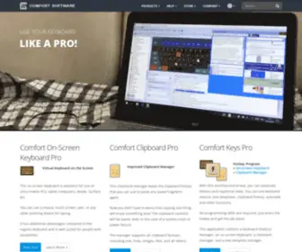 Comfortsoftware.com(Comfort Software Group) Screenshot
