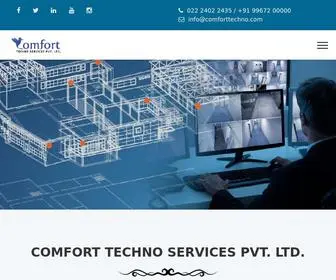 Comforttechno.com(Electronic Security System) Screenshot