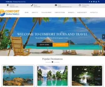 Comforttourism.com(Tour & Travel Company in Dehradun) Screenshot