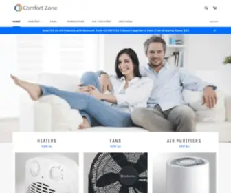Comfortzoneproducts.com(Comfort Zone®) Screenshot