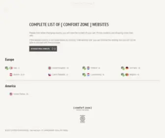 Comfortzoneskin.com(Comfort Zone Holding) Screenshot
