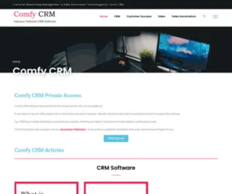 Comfycrm.com(Comfy CRM) Screenshot