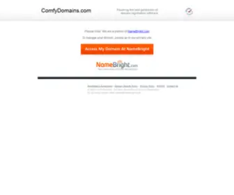 ComfyDomains.com(Next Generation Domain Registration) Screenshot