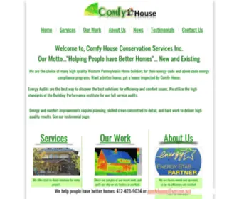 Comfyhouse.com(Comfy House Conservation Services Inc) Screenshot
