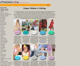 Comfykid.com(Designer Baby Clothes) Screenshot