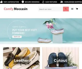 Comfymoccasin.com(Comfy Moccasin) Screenshot