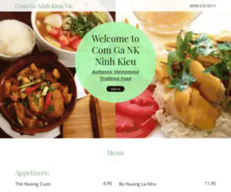 ComGaninhkieu.com(COM GA NINH KIEU) Screenshot