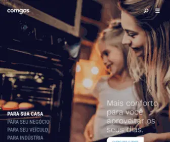 ComGas.com.br(Comgás) Screenshot