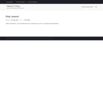 ComGroup.pl(Kolejna witryna oparta na WordPressie) Screenshot