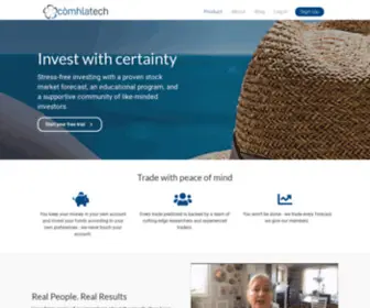 Comhlatech.com(Invest with Certainty) Screenshot