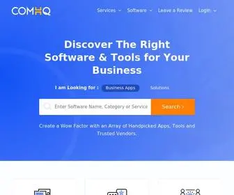 Comhq.com(Business Products & Services Discovery) Screenshot