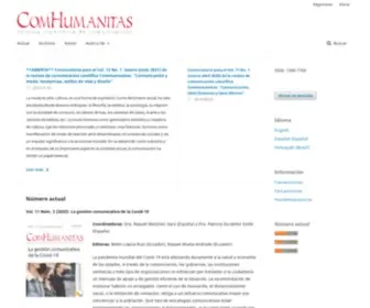 Comhumanitas.org(Universidad) Screenshot