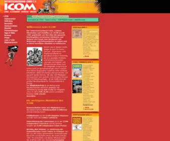 Comic-I.com(Der Interessenverband Comic e.V) Screenshot