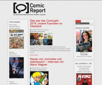 Comic-Report.de(Comic Report Online) Screenshot