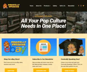 Comicallyspeaking.com(Comically Speaking) Screenshot