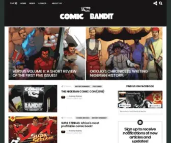 Comicbandit.com(Maintenance mode) Screenshot